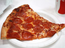 1 slice food court pizza! Sllllllllllllllllllllurp!