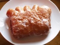 Dunkin Donuts bear claw YUM! 700 calories